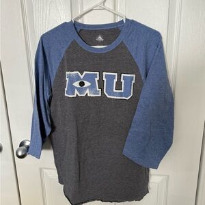 Monsters University Baseball Tee
